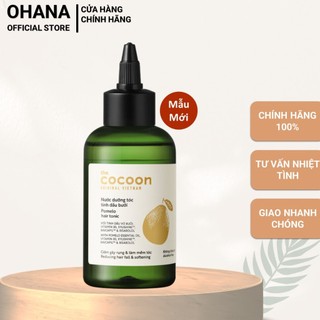 Nước Dưỡng Tóc COCOON Tinh Dầu Bưởi Giảm Gãy Rụng, Làm Mềm Tóc COCOON Pomelo Hair Tonic 140ml
