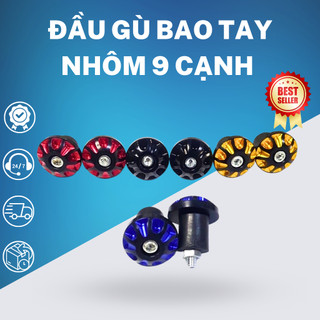 Đầu gù bao tay nhôm 9 cạnh gắn thông dụng các dòng xe