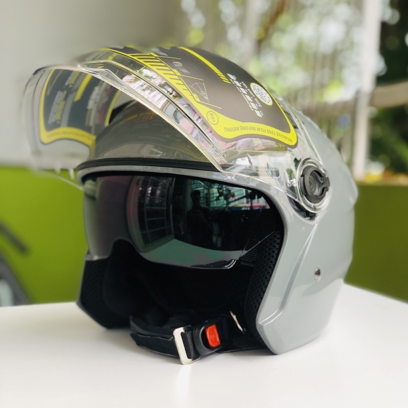 CHỌN MÀU MŨ BẢO HIỂM ROYAL M268- NÓN BẢO HIỂM 3/4 2 KÍNH  SIZE L/XL BẢO HÀNH 12 THÁNG