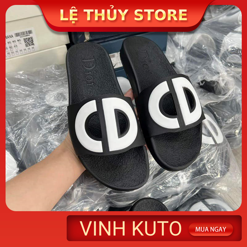 Dép lê quai ngang nam đẹp hot trend CD .Hàng sẵn kho đủ màu  - LỆ THỦY STORE