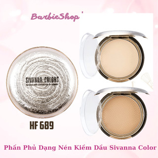 Phấn Phủ Dạng Nén Kiềm Dầu Sivanna Color HF689
