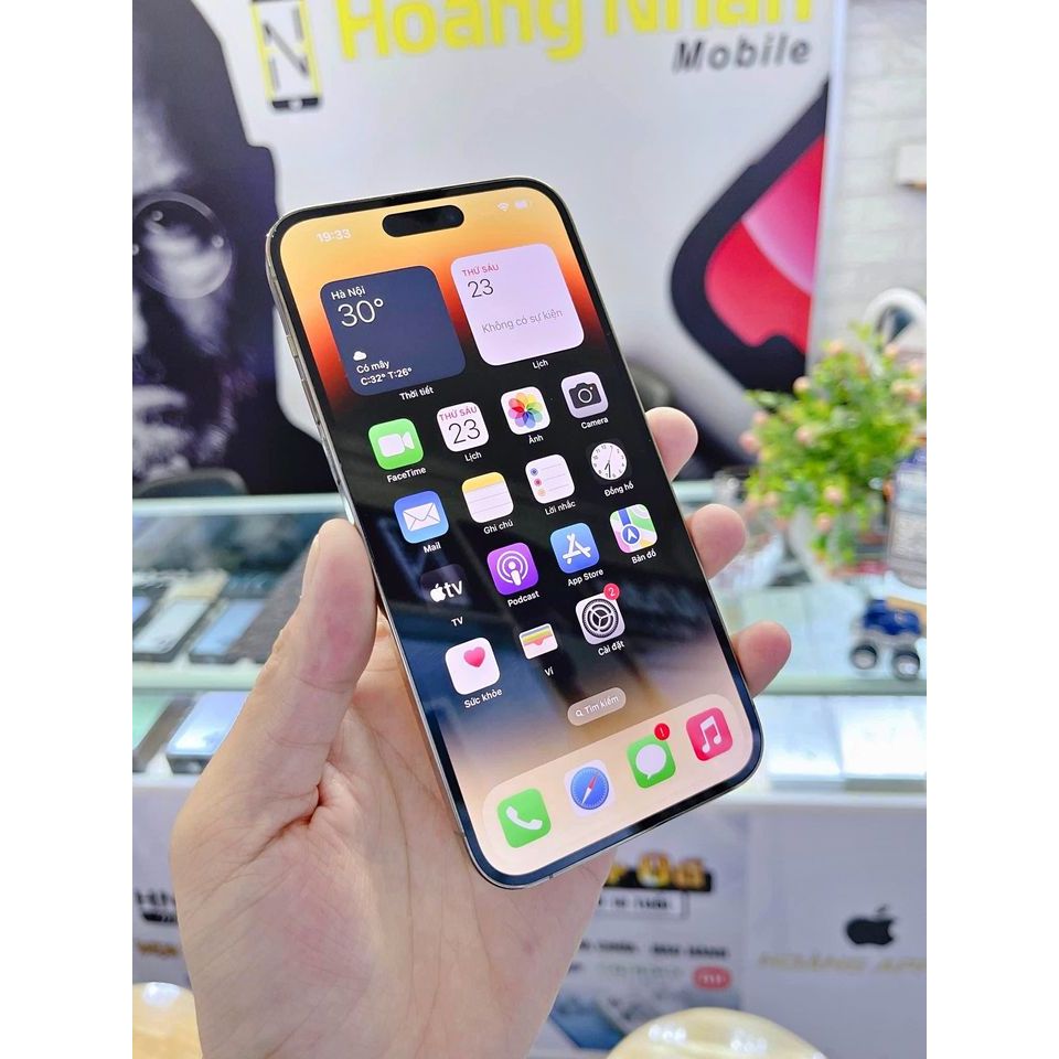 Điện thoại 14 Pro|max ll*a Zin nguyên bản, sạc ít lần - bảo hành 12 tháng