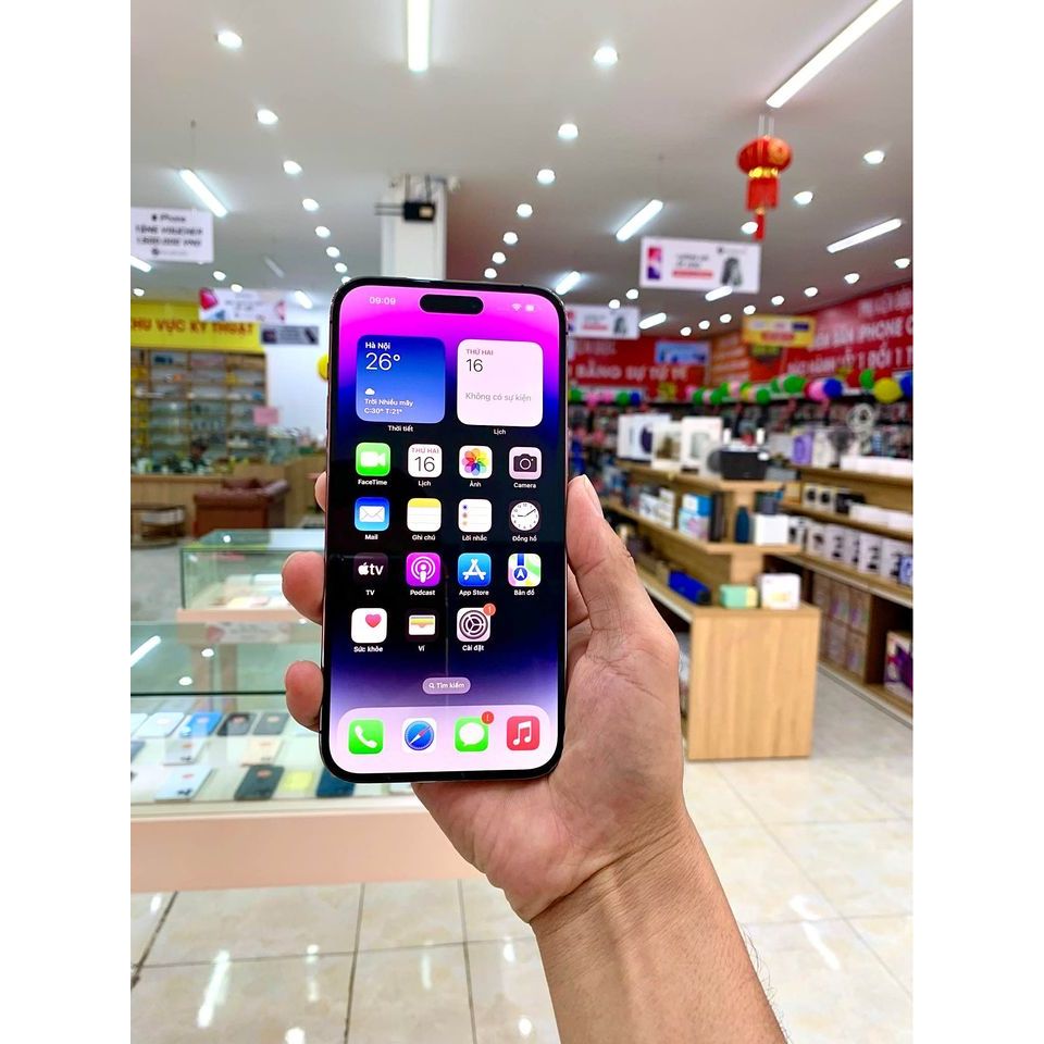 𝟏𝟒𝐩𝐫𝐨|𝐦𝐚𝐱 𝟏𝟐𝟖𝐆 bản 𝐕𝐍𝐀 𝐏𝐡ụ 𝐤iện đẹp Pin 100%. sạc ít lần