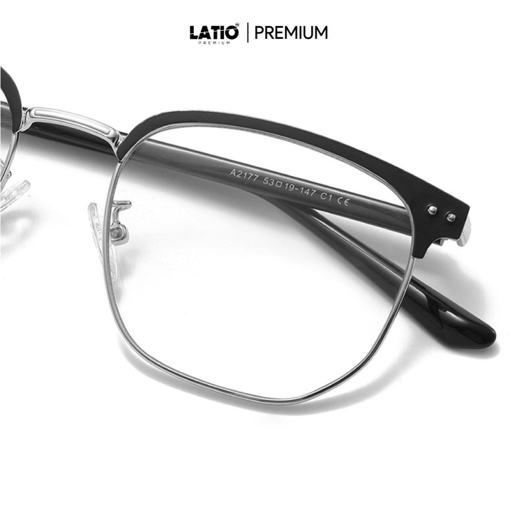 Gọng kính nam nữ LATIO PREMIUM mặt kim loại cao cấp 2023 - P12