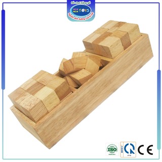 Đồ chơi gỗ Bộ 3 thách thức | Winwintoys 62451 | Phát triển tư duy và trí tuệ