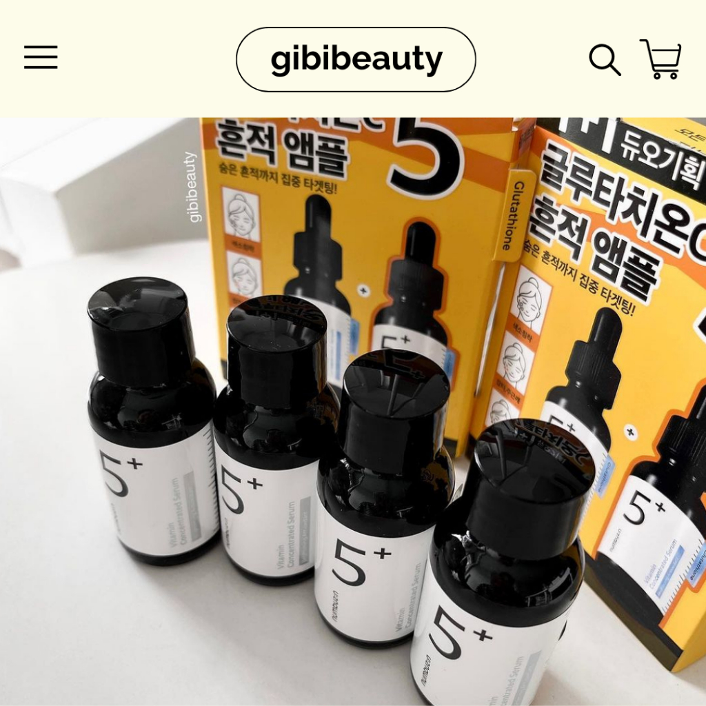 Serum NUMBUZIN No.5 Glutathione C Trace Ampoule 30ml