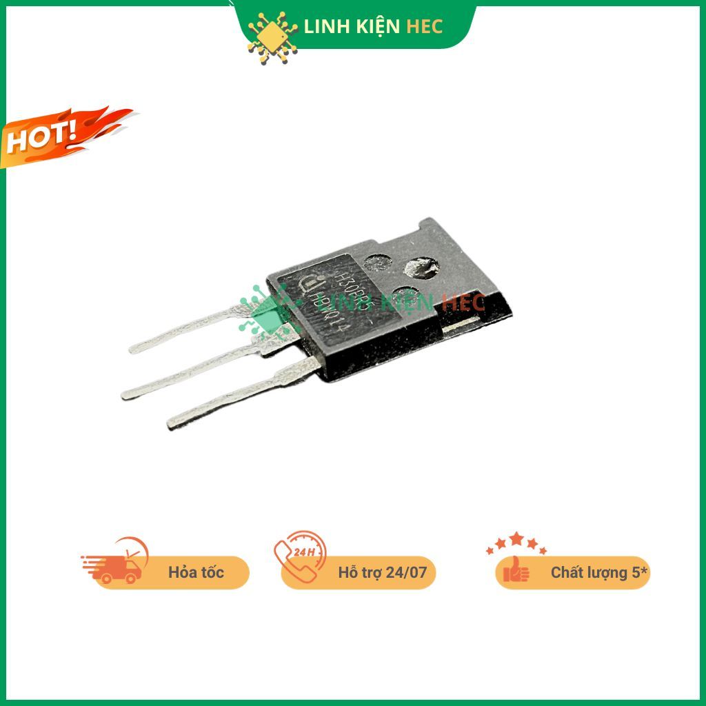 H30PR5 TO-247 IGBT bếp từ 30A 1350V hàng tháo máy chất lượng cao linhkienhec
