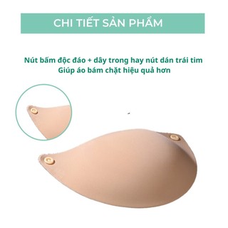 Áo Dán Ngực 3 Phong Cách Dán AD005 BEBECHIC