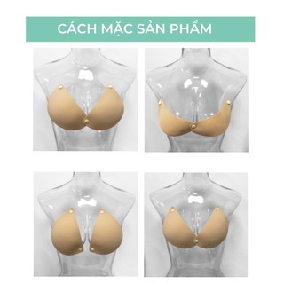 Áo Dán Ngực 3 Phong Cách Dán AD005 BEBECHIC