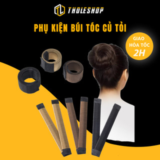 Phụ Kiện Hỗ Trợ Búi, Bới Tóc Củ Tỏi Đa Năng Cho Bạn Nữ Tholeshop 8004