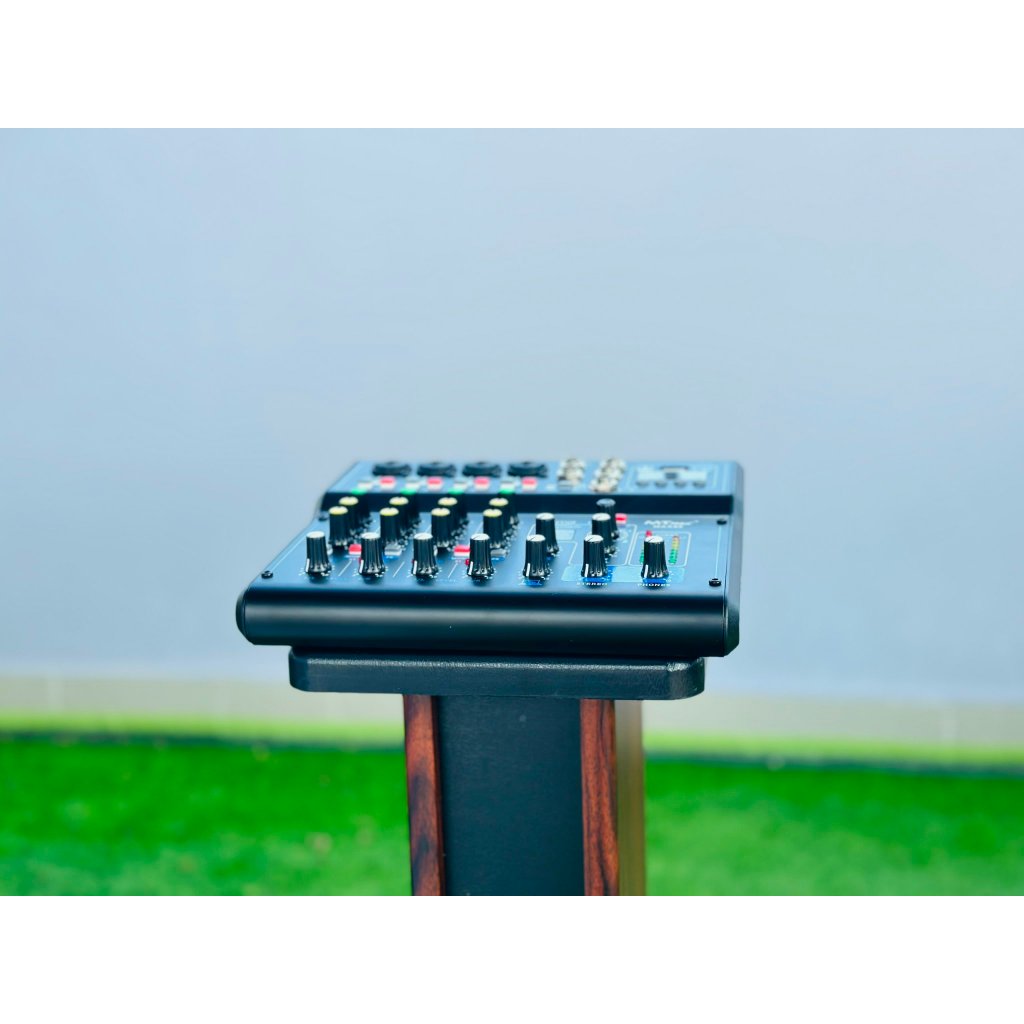 Mixer Yamaha Max 99 USB bluetooth 16 chế độ vang karaoke gia đình, livestream fb