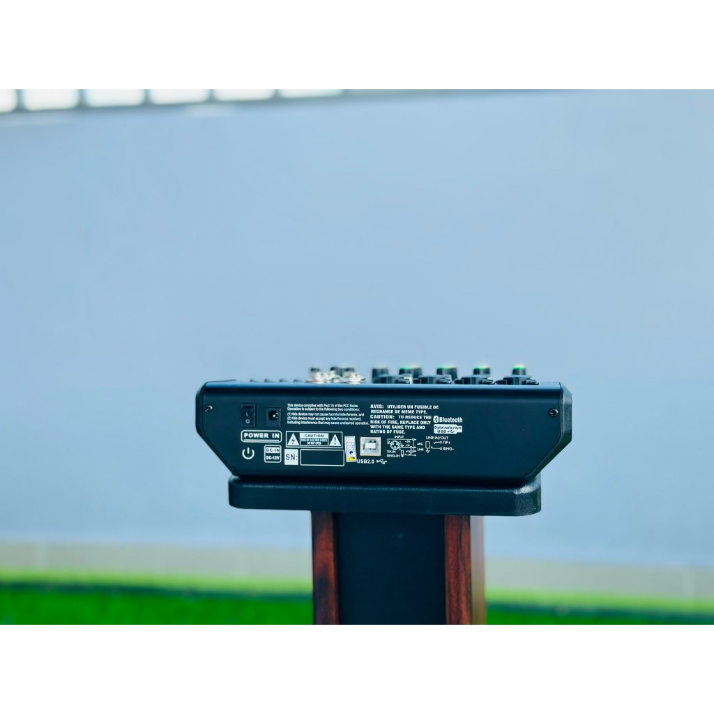 Mixer Yamaha Max 99 USB bluetooth 16 chế độ vang karaoke gia đình, livestream fb