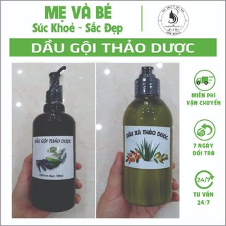 Dầu gội, Dầu gội thảo dược, Dầu gội bồ kết, Dầu gội thiên nhiên chai lớn 500ml