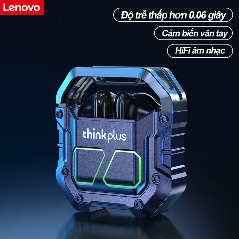 Tai nghe nhét tai không dây LENOVO XT81 TWS bluetooth 5.3, tai nghe gaming có micro, âm thanh nổi Hifi, độ trễ thấp
