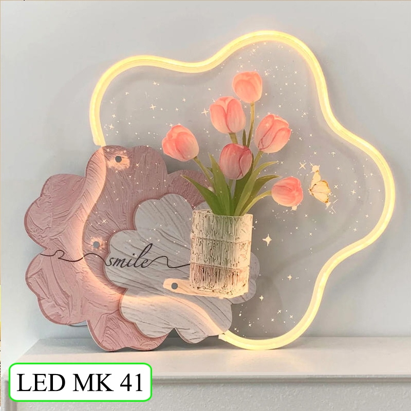 TRANH 3D LED MICA TrăngSaoTrang Trí Phòng Khách, phòng ngủ, tranh đèn led decor