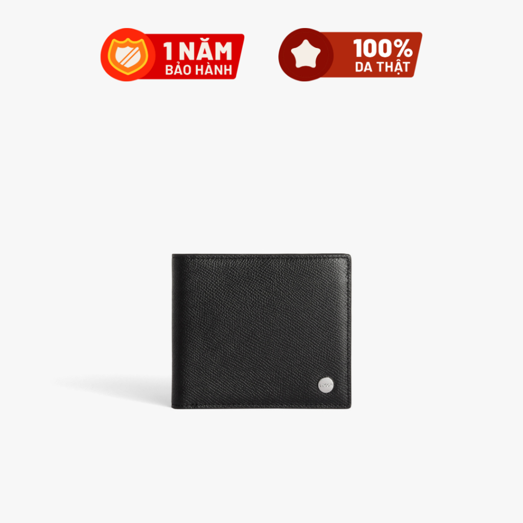 Ví nam Da Thật LAGOM Epsom wallet - phong cách tối giản