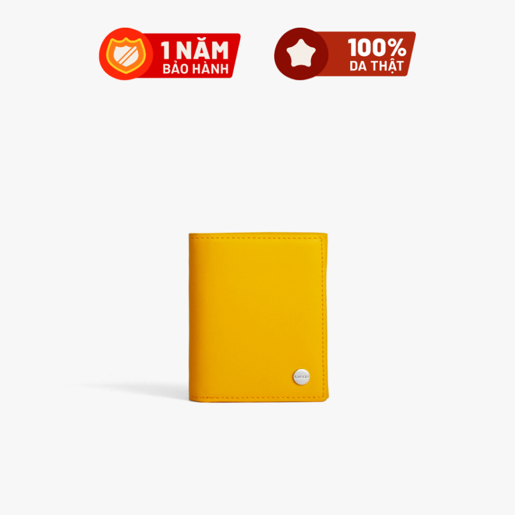 Ví nam nữ Da thật LAGOM - Season Trifold Wallet - gập ba