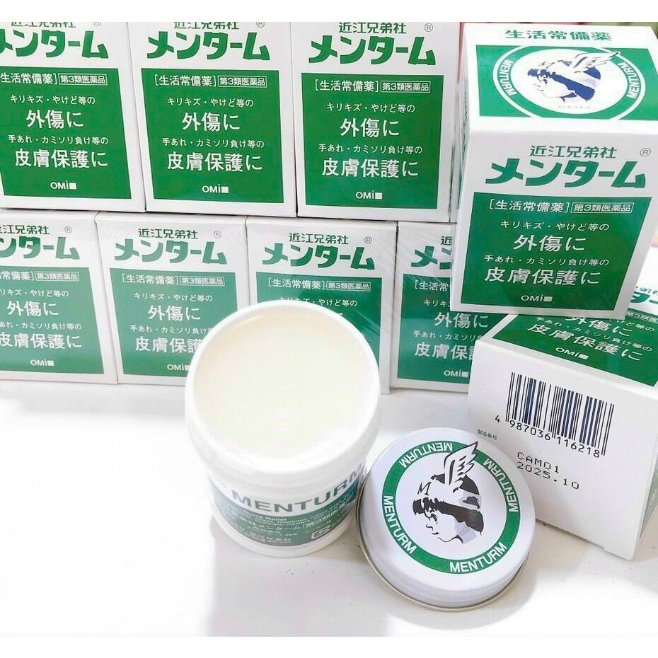 Dầu cù là Nhật Bản Omi Menturm 85g