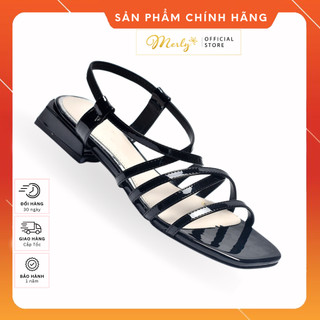 Giày sandal dây gót thấp merly 1504