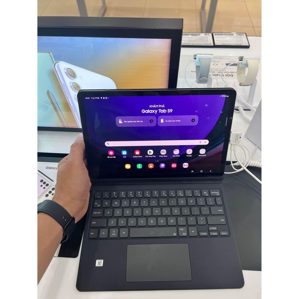 Máy tính bảng S.amsung Galaxy Tab S9 Wifi/5G 12GB/256GB - Chính hãng