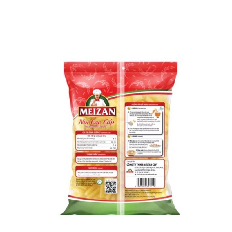 Nui cao cấp Meizan ống dài