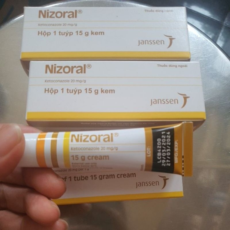 Nizoral 15g Kem Bôi Da