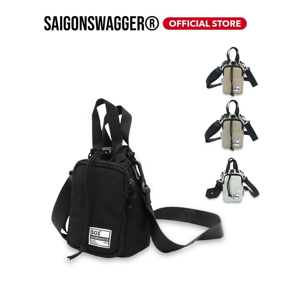 Túi đeo chéo đựng bình nước, đồ cá nhân tiện ích Saigonswagger® WATER BOTTLE COVERING BAG