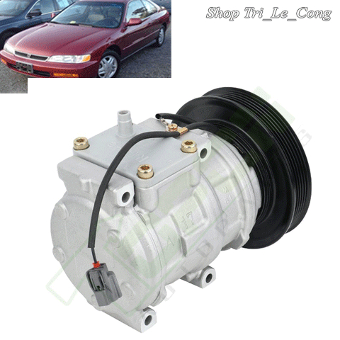 Block  lạnh Accord 94-97 Lốc máy điều hòa máy nén xe hơi ô tô Honda đời 1995 1996 compressor 2.0 2.2