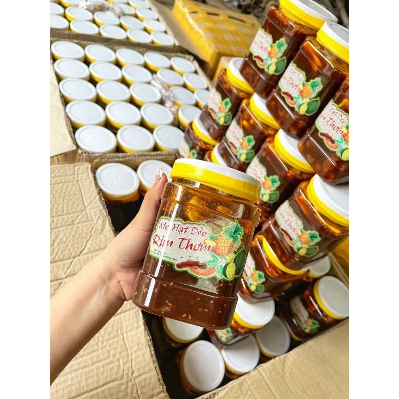 1kg Me dẻo rim thơm, đá me hạt dẻo rim thơm, me dẻo rim thơm mít tặng kèm đậu phộng rang