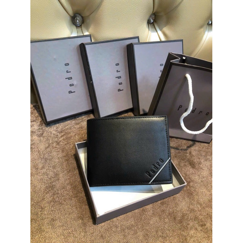 Ví Da Nam PD-866 Cao Cấp Kèm Hộp Làm Quà Tặng Sang Trọng Cho Nam