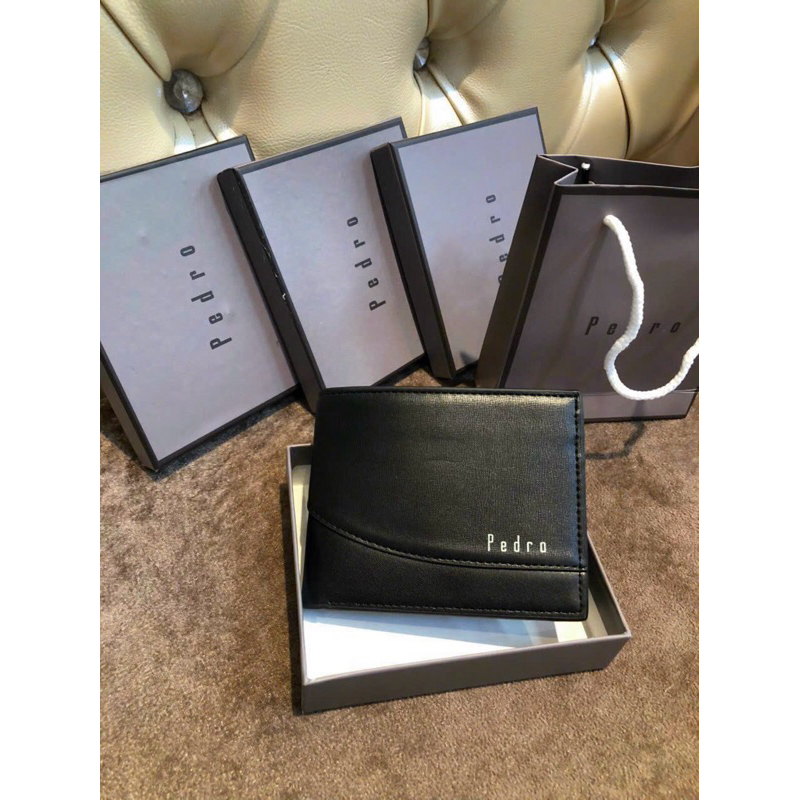 Ví Da Nam PD-866 Cao Cấp Kèm Hộp Làm Quà Tặng Sang Trọng Cho Nam