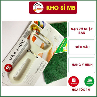 QUÀ TẶNG + Nạo gọt vỏ hoa quả Nhật bản, dụng cụ nạo củ quả siêu sắc siêu bền