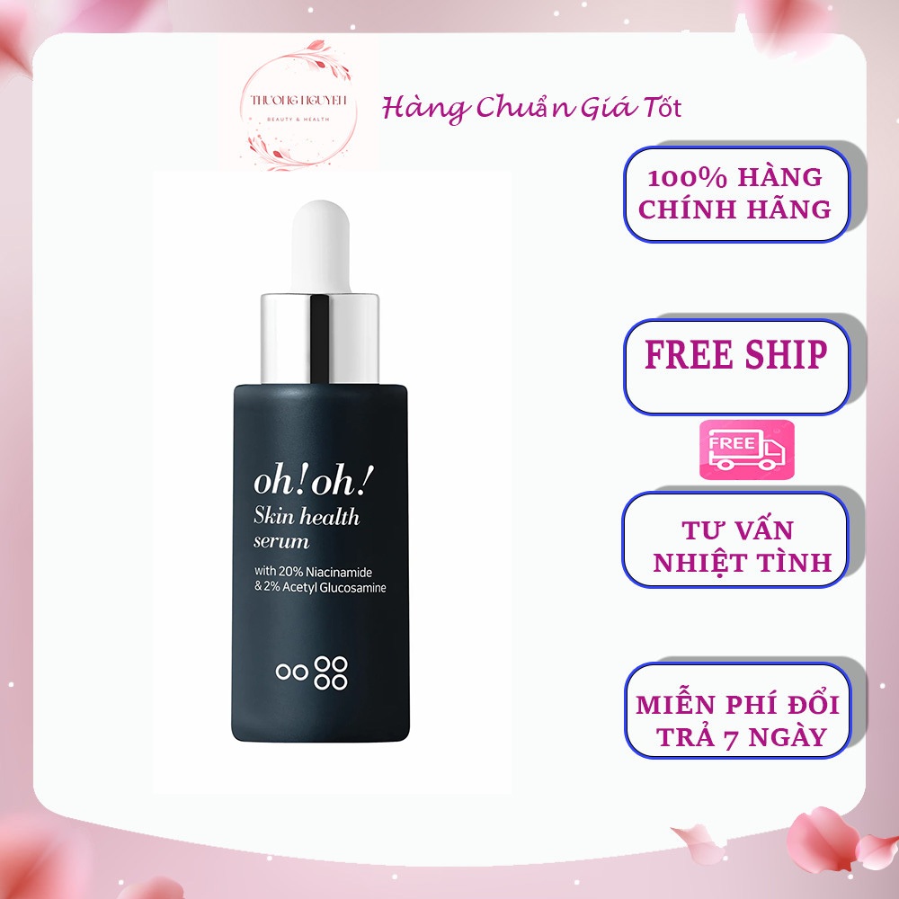 Serum Niacinamide 20% Oh Oh dưỡng sáng da, giảm mờ thâm nám, thu nhỏ lỗ chân lông mini 10ml/Full 30ml