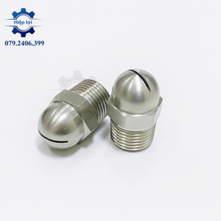 Béc phun đầu tròn inox, Béc inox cánh quạt đầu tròn,