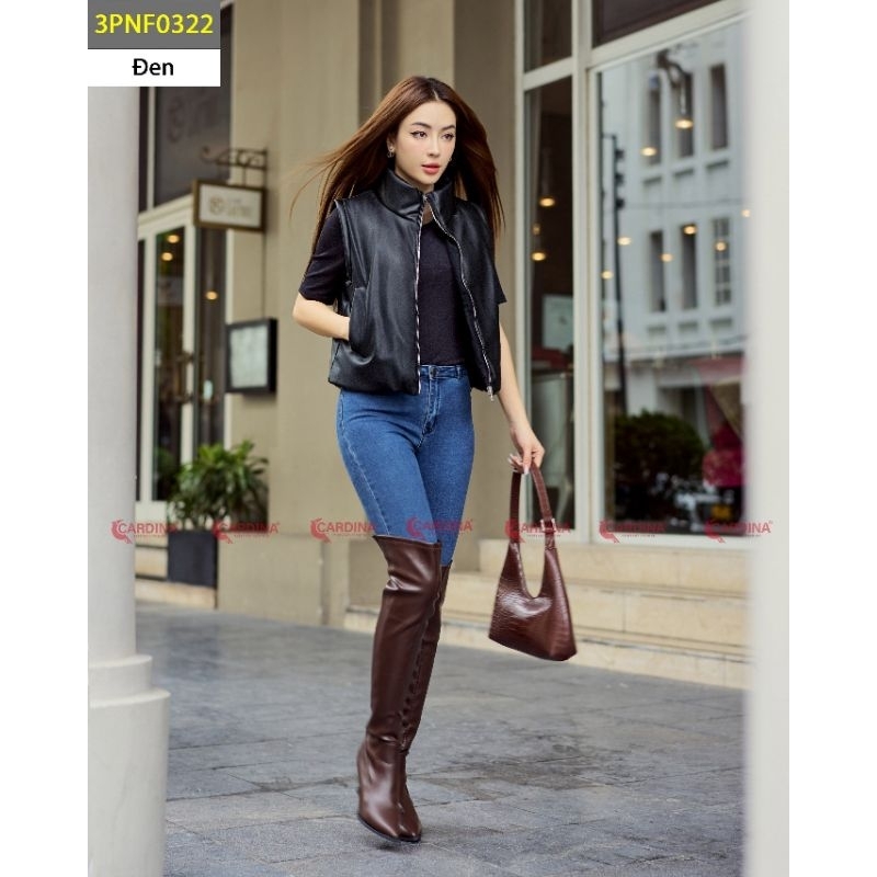 GILE DA CARDINA CHẦN BÔNG THỜI THƯỢNG MẶC 'CHẤT' CHO NÀNG CHIỀU CAO KHIÊM TỐN