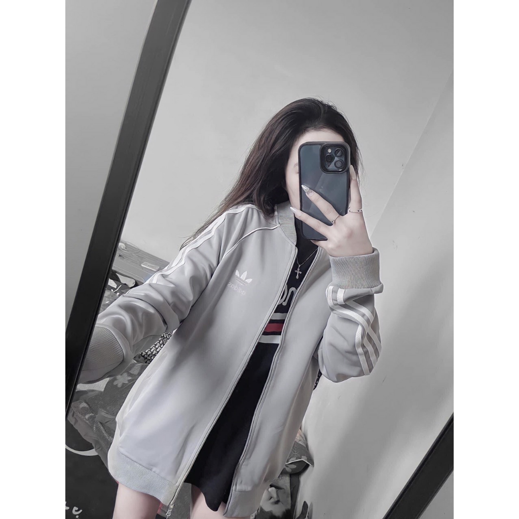 Áo Khoác Adidas Hình Cánh Sen Nam Nữ Full Màu, Áo Khoác DAS 2 Lớp Chất Vải Dày Dặn, Hàng Cao Cấp MiMiShop