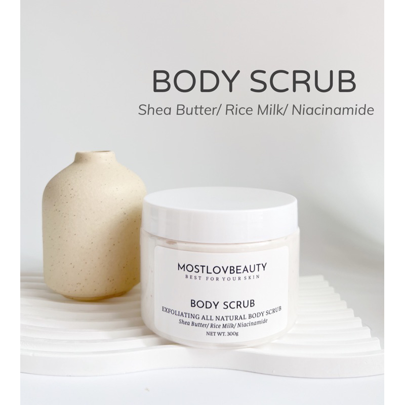 Muối tẩy tế bào chết Mostlovbeauty, cấp ẩm cho da khô, giúp mềm mịn, sạch sâu