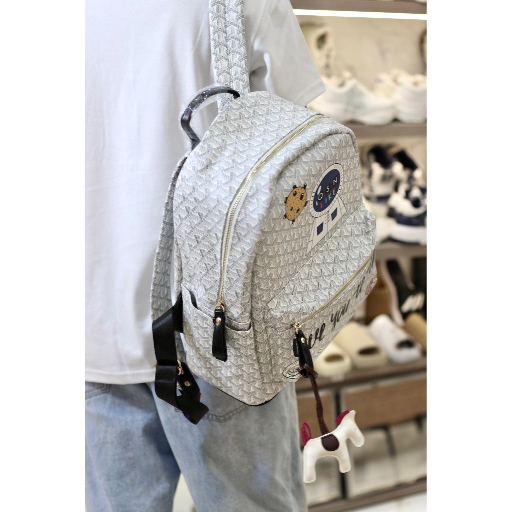 Balo Edmond Maison Qsn  - Trắng