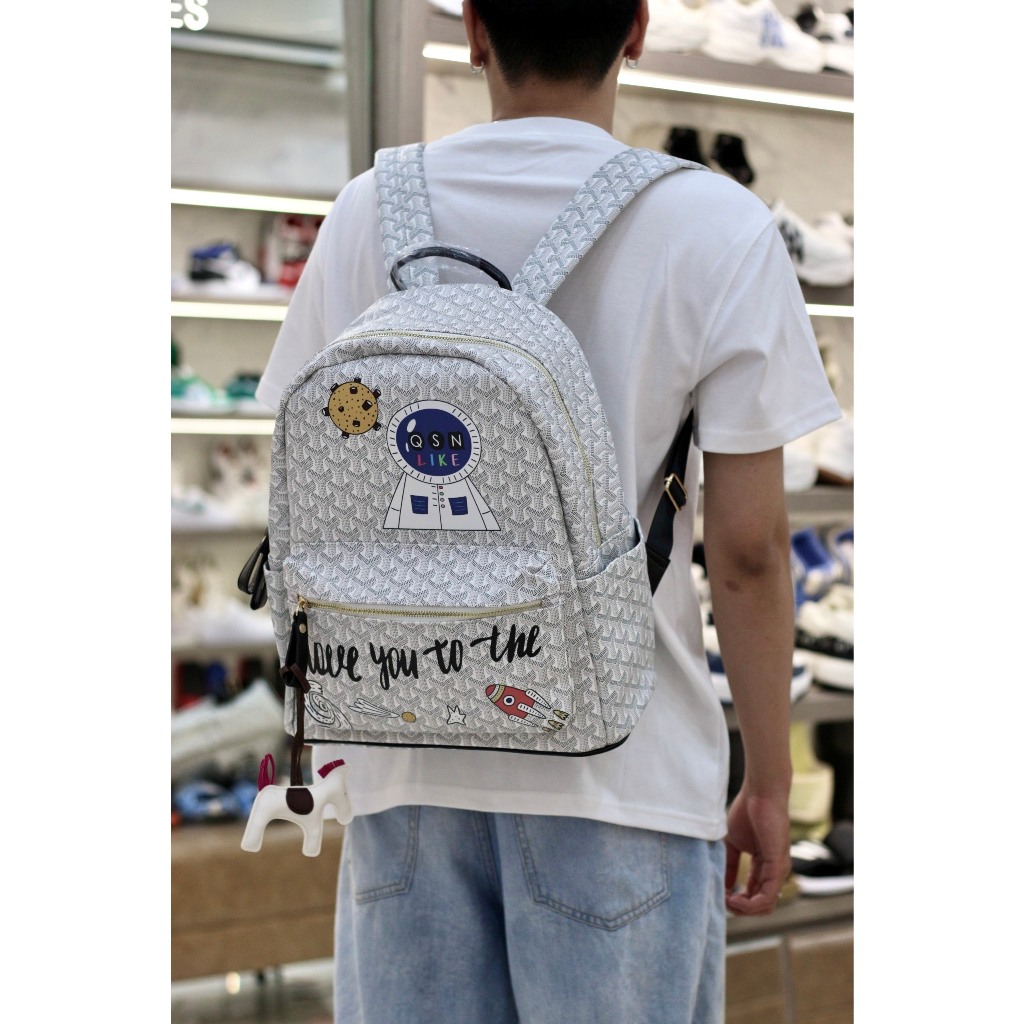 Balo Edmond Maison Qsn  - Trắng