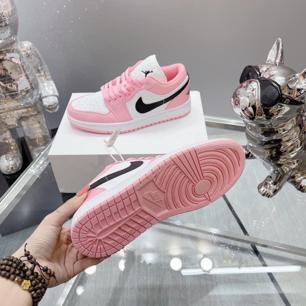 Giày Jordan Hồng cổ cao - thấp Nam Nữ, Giày JD Nike_Jordan Sneaker Hàng Cao Cấp