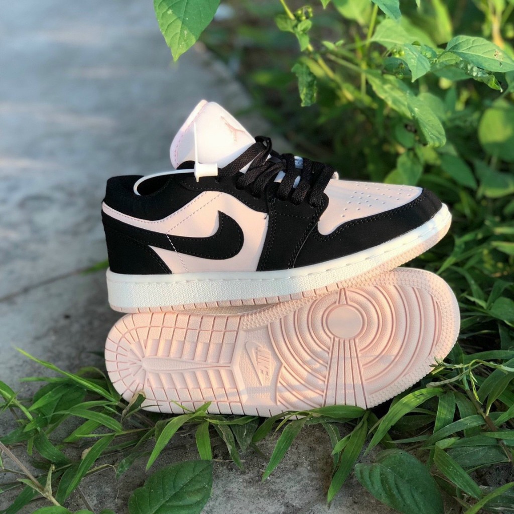 Giày Jordan Hồng cổ cao - thấp Nam Nữ, Giày JD Nike_Jordan Sneaker Hàng Cao Cấp