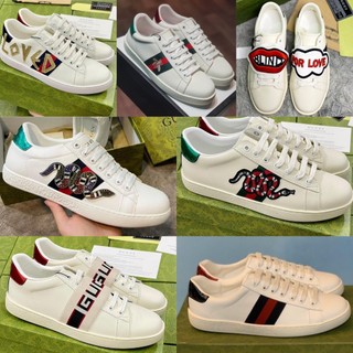 Giày gucci love, giày thể thao gucci chun + gc ong vàng rắn thêu đế thơm hàng cao cấp vanil