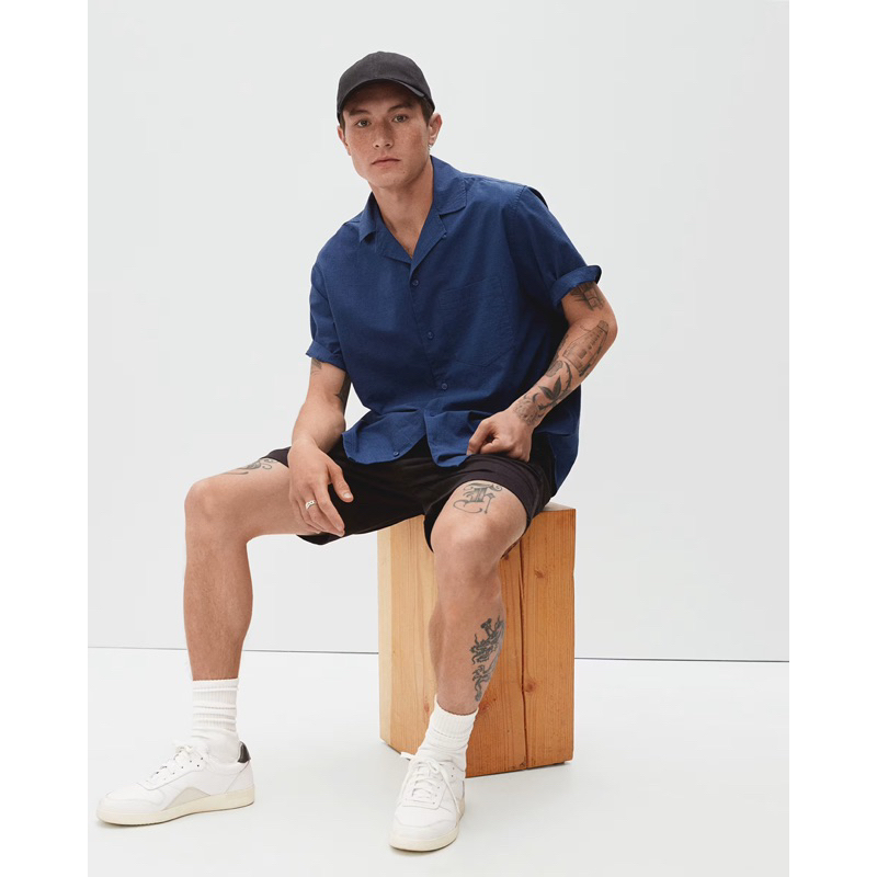 Áo sơ mi đũi xốp xuất Mỹ dư xịn Everlane