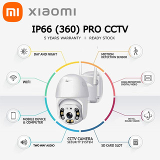 Mi camera an ninh cctv v380 pro 360 độ 1080p fhd wifi ip-ip66 vis ir chống nước ip camera home