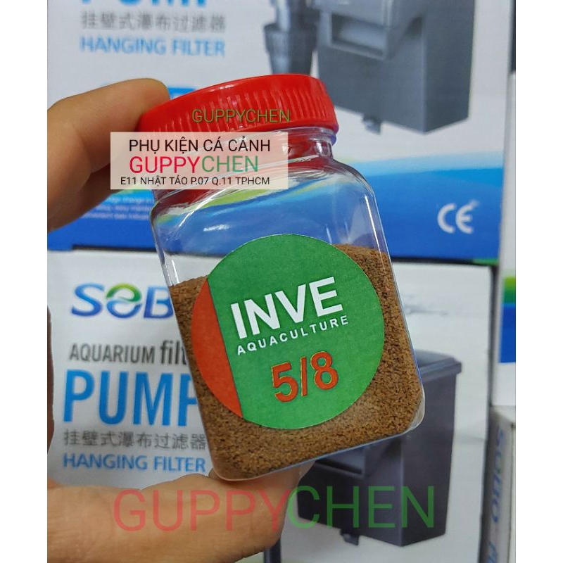 Cám thái INVE 5/8 cho cá cảnh hủ 50g