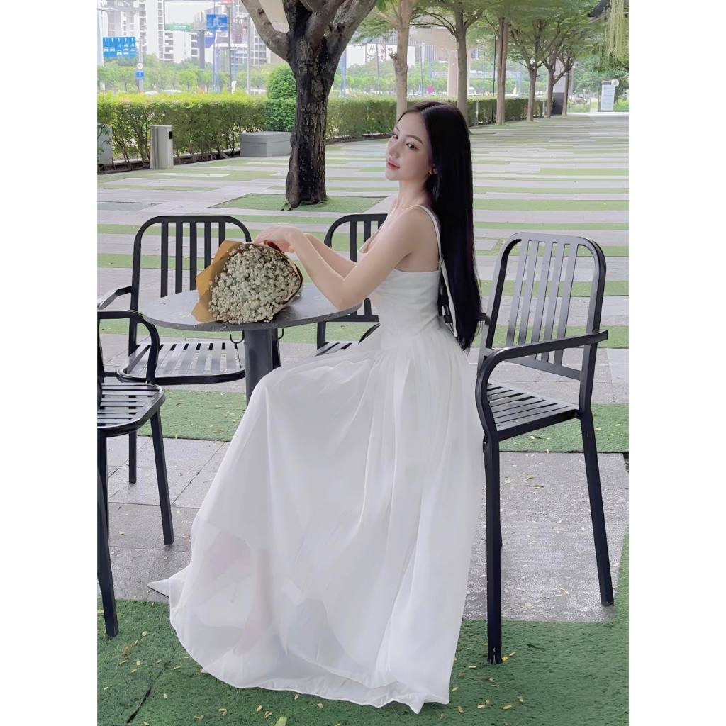 Đầm hai dây dáng dài nữ "Mille Dress" EllyClothing