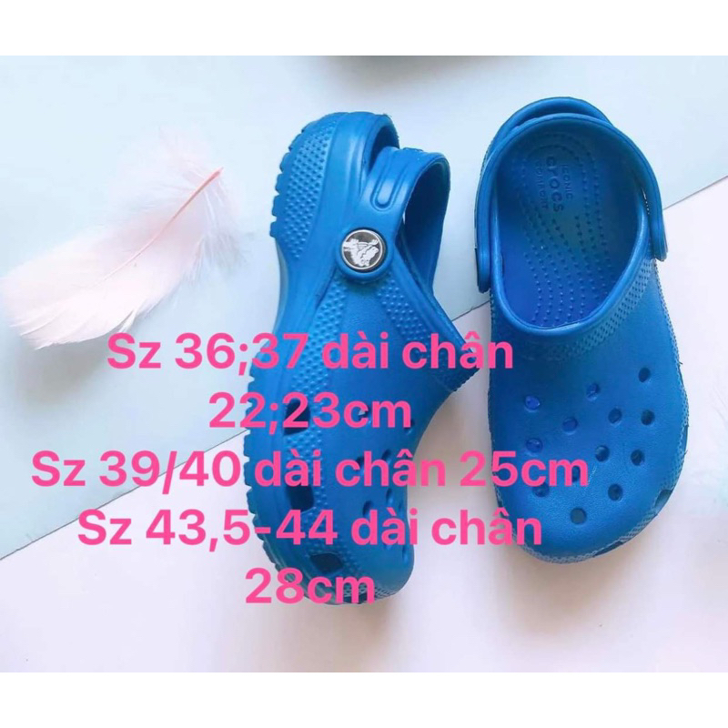 Dép Crocs xuất dư chính hãng