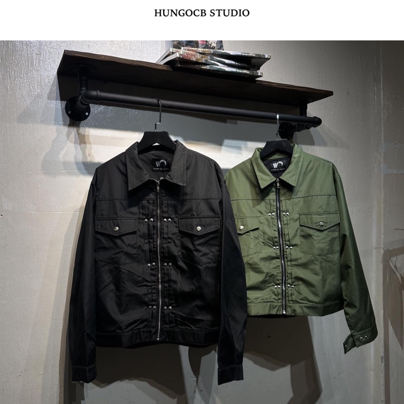 Áo khoác dù dây kéo TYPE2    - Local Brand chính hãng