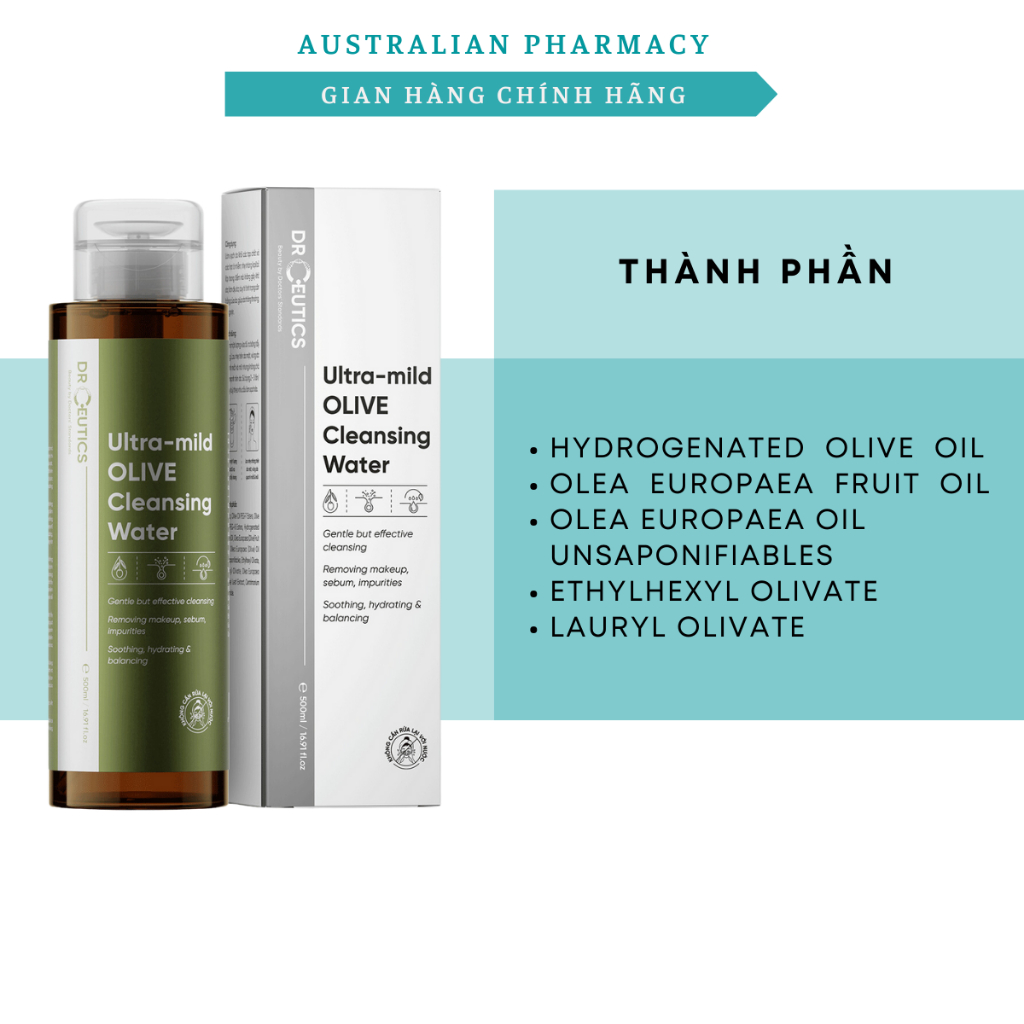 Nước Tẩy Trang Dr.Ceutics Làm Dịu Da Và Sạch Sâu 310ml