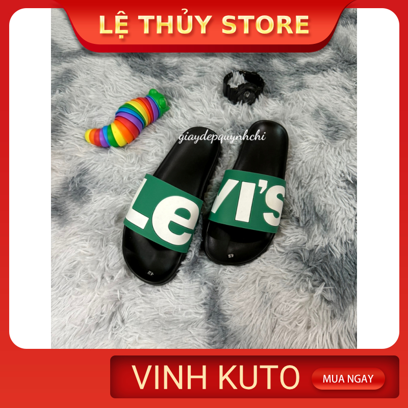 Dép lê thời trang quai ngang nam đẹp LE VIT. Hàng sẵn kho đủ màu  - LỆ THỦY STORE